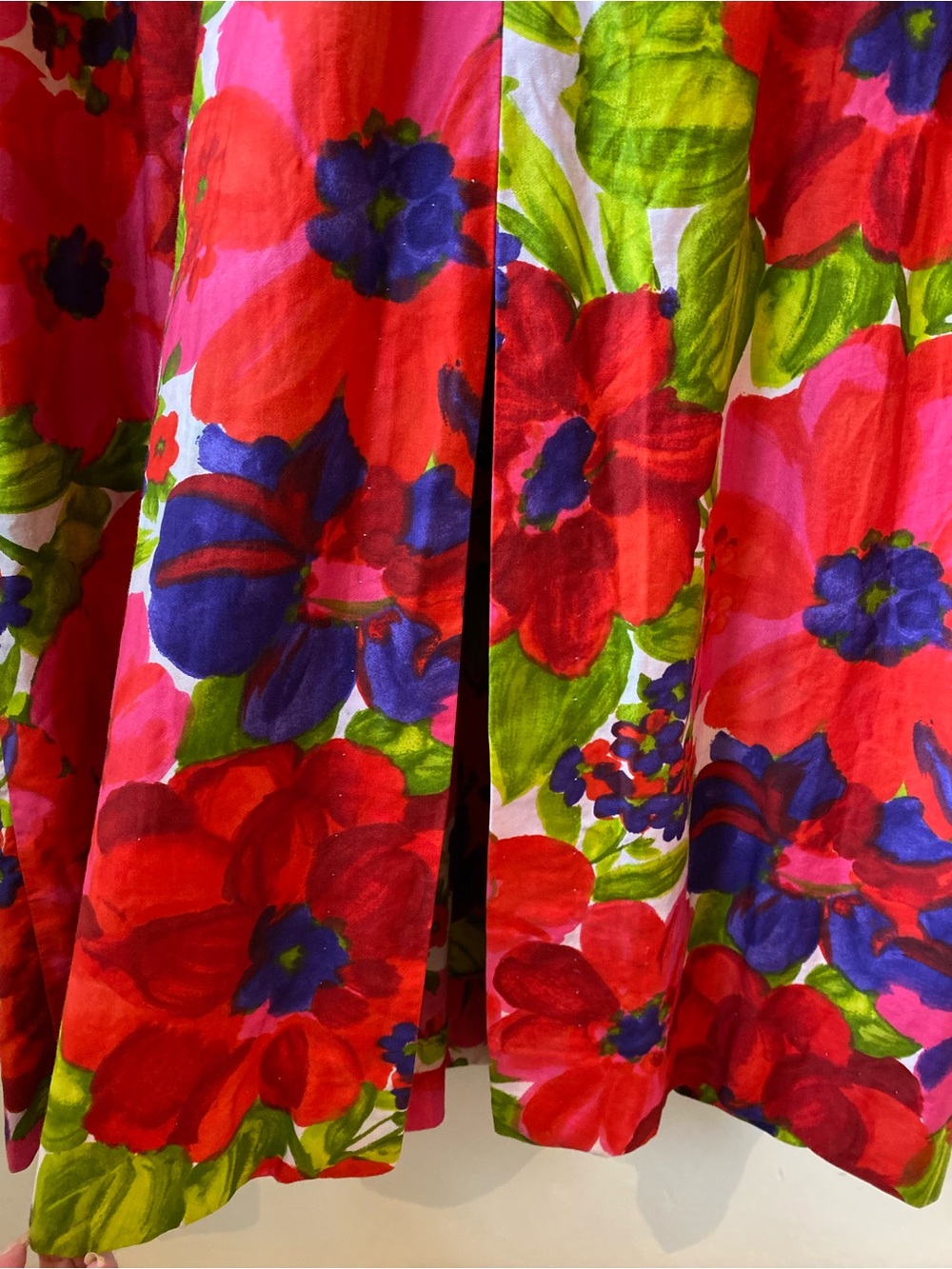Vintage 1960s Alice Polynesian Fashions Hawaiian Floral Muumuu Maxi Dress Medium - Picture 6 of 8